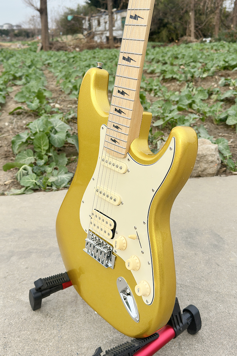 golden st electric guitar (1)